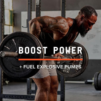 BEYOND RAW LIT Advanced Pre-Workout Formula, ICY Fireworks, for Energy, Focus, Endurance, Pumps, with 300mg Rapid and Targeted Release Caffeine, Creatine, Betaine, Beta Alanine, Taurine, 20 Servings