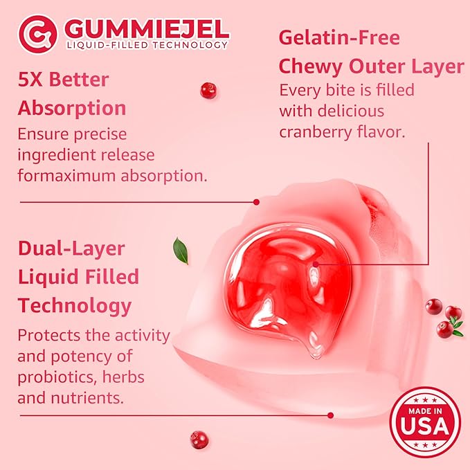 Sugar Free Menopause Supplement Filled Gummies for Women, (Made in USA) Menopause Probiotics Gummies with Ashwagandha, Dong Quai & Black Cohosh for Hot Flashes, Night Sweats, Mood Swings, Gut Health