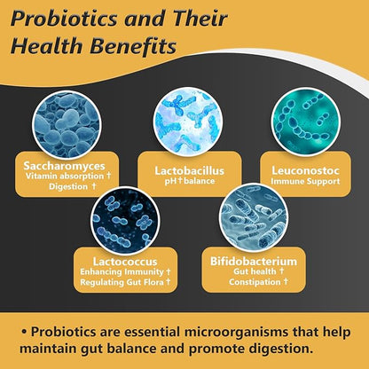 Probiotics with Prebiotics for Men and Women - 35 Strains Organic Probiotic 100 Billion CFU for Gut & Digestive Health, Vegan Acidophilus Probiotics Supplement, Non-GMO Raw Probiotic 120 Caps
