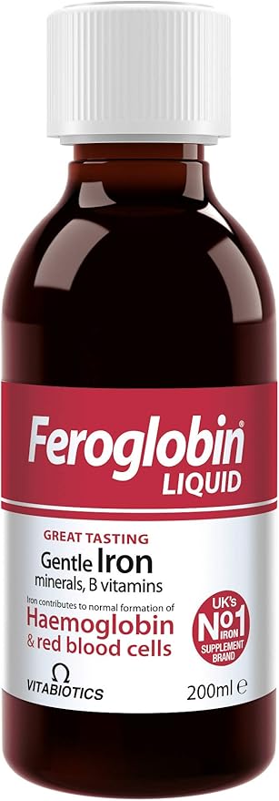 Gentle Iron and Nutrient Liquid - Reduce Tiredness and Fatigue | Maintain Health and Vitality | Natural Iron Source