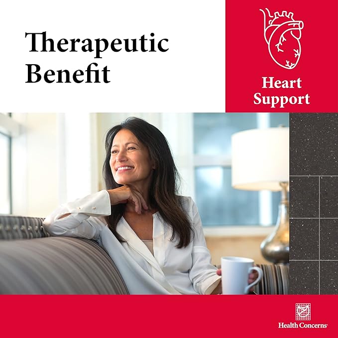 Health Concerns NuLignan - Heart Health Support & Menopause Relief Supplement - 90 Capsules
