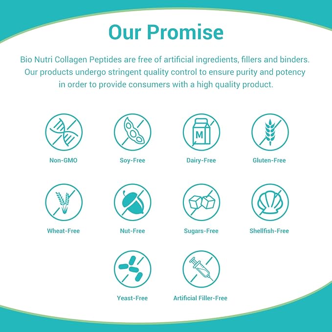 Collagen Peptides - Multi Collagen Peptides with 5 Types - Hydrolyzed Collagen Peptides Powder with Biotin & HA - Support for Hair, Skin, Nails & Joints