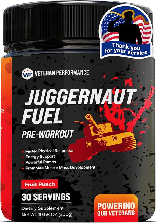 Pre Workout Powder for Men and Women – Natural Pre-Workout Drink Mix – No Sugar, Zero Calorie, No Creatine, Clean – Gym Pre Workout (Fruit Punch)