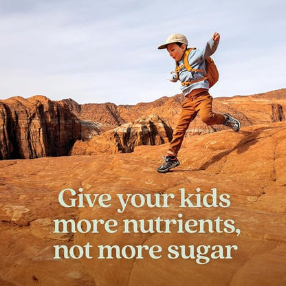 New Chapter Kids Multivitamin Gummies - 50% Less Sugar, Kids Gummy Vitamins with Vitamins C, D3 & Zinc, Non-GMO, Gluten Free, Berry-Citrus, 60ct