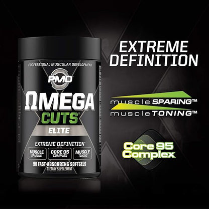 PMD Sports PMD Sports Ultra Pump Fuel Insanity - Pre Workout - Miami Sunrise (30 Servings) & PMD Sports Omega Cuts Elite Thermogenic Fat Burner (90 Softgels)