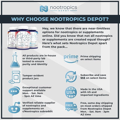 Nootropics Depot Beta Ecdysterone/20-Hydroxyecdysone 50% Tablets | 500mg | Cyanotis Arachnoidea Extract | Phytoecdysteroid | 90 Count