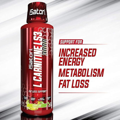 iSatori L-Carnitine LS3 Lemon Lime 3000mg (32 Servings) & iSatori Ultra CLA (90 Softgels)