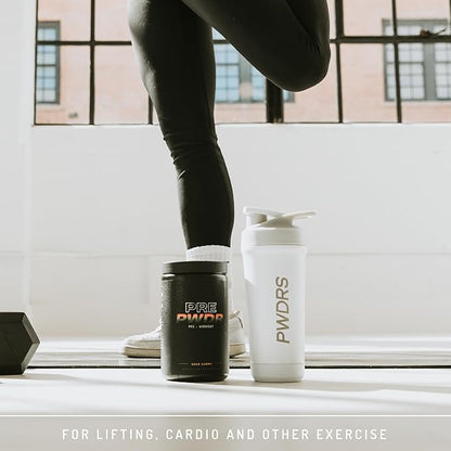 PWDRS Pre-Workout Powder, All Natural Pre Workout for Energy, Pump, Endurance & Strength, with Caffeine (Sour Gummy)