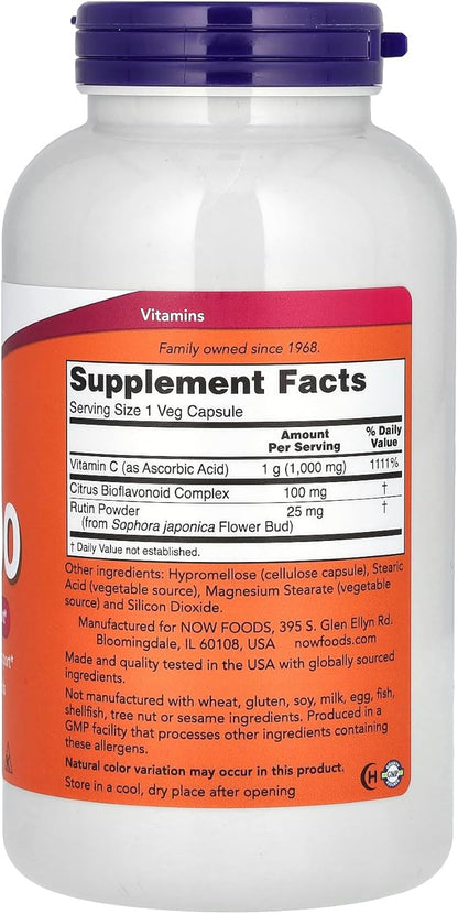 Now Foods C 1000, 250 Capsules