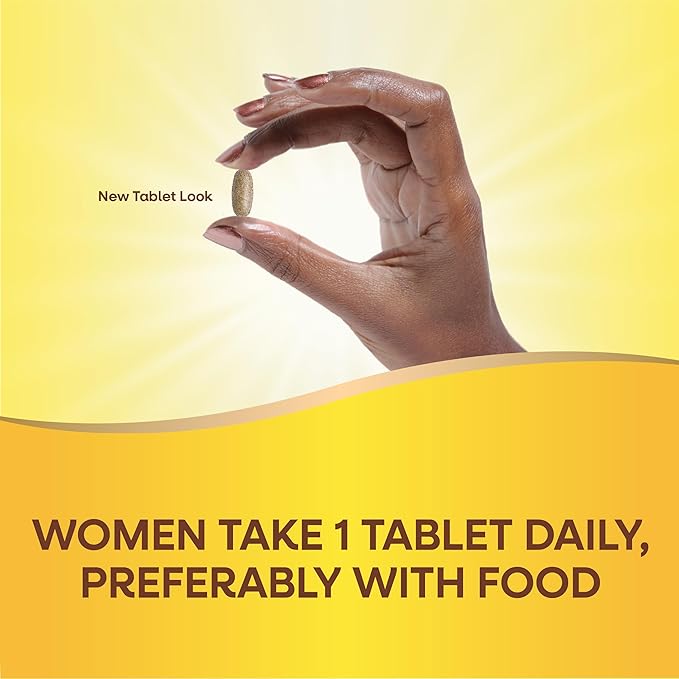 Nature's Way Alive! Women’s Complete Multivitamin, Supports Energy Metabolism and Hair, Skin & Nails*, Superfood Antioxidants(1), B-Vitamins, 50 Tablets (Packaging May Vary)