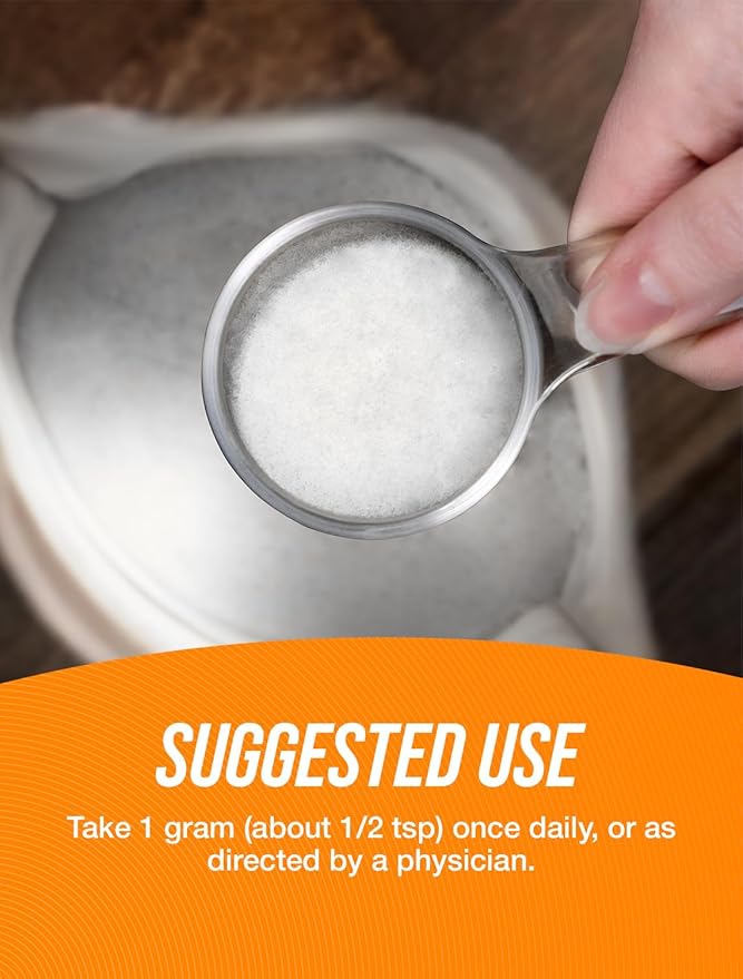 BulkSupplements.com Chitosan Powder - Chitosan 1000mg Supplements - Food Grade & Gluten Free, 1g per Serving, 1kg (2.2 lbs) (Pack of 1)