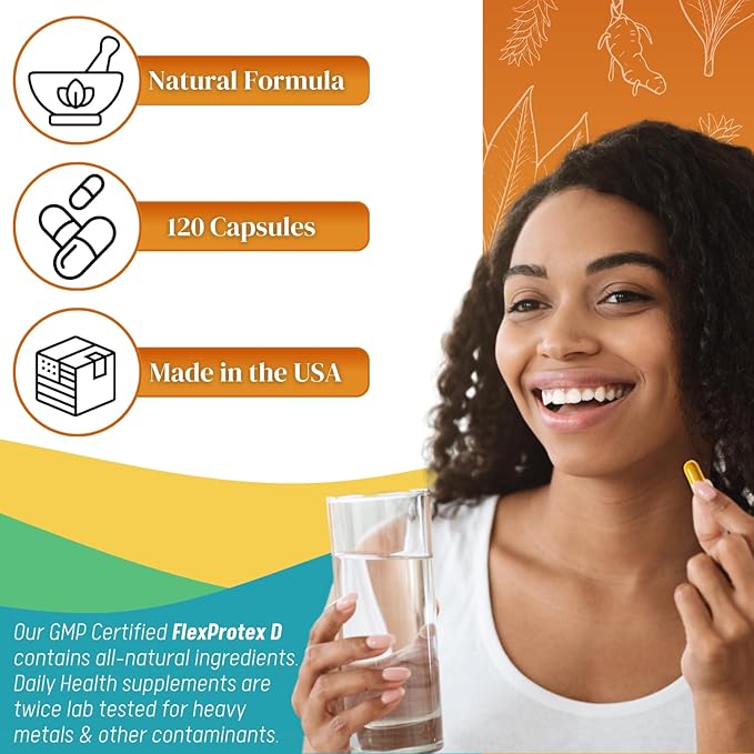 Flexprotex D 6 Bottles 720 Capsules