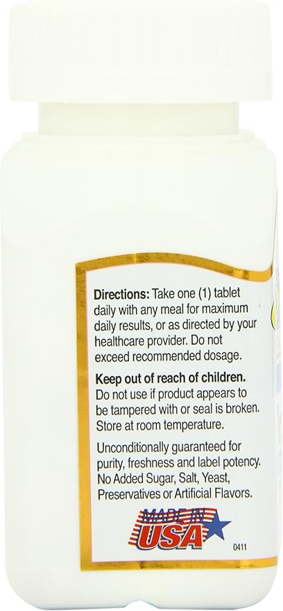 21st Century Iron 27 Mg Ferrous Gluconate Tablets, 110 Count (Pack of 2)