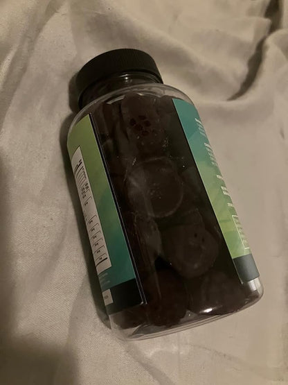 Shilajit Gummies with Irish Sea Moss Black Seed Oil Ashwagandha Ginger Elderberry Vitamin D3 Chlorophyll Turmeric Bladderwrack Advanced Strength Formula Resin Shilajit for Men & Women