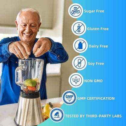 ZEBORA Probiotics for Men 100 Billion CFU - Probiotics for Digestive Health, Men's Probiotic Supplement, Prebiotics & Enzymes, for Prostate Health with Saw Palmetto | 90 Veg Capsules