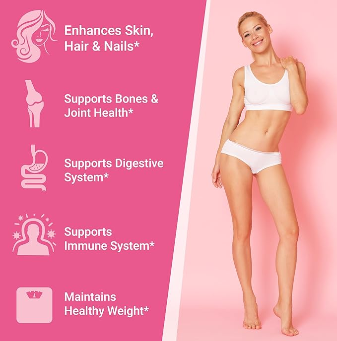 Multi Collagen Protein Powder, Type I, II, III, V, X - 5 Hydrolyzed Collagen Peptides, Skin, Hair, Nails & Joints, Triple Refined for Easy Mixing, 99% Absorption Rate, Non-GMO, Gluten-Free, Unflavored