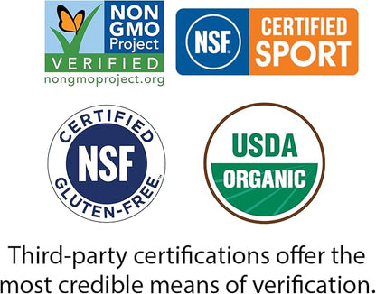 Organic Vegan Vanilla Protein Powder with Probiotics, BCAAs, 30g Plant Protein, NSF Certified, Gluten Free & Sport, Non GMO, Garden of Life Sport Protein Powder - 19 Servings