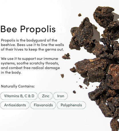 Beekeeper's Naturals Kids Propolis Throat Spray 95% Bee Propolis Extract - Natural Immune Support & Sore Throat Relief, Antioxidants & Gluten-Free, 1.06 oz (Pack of 2)