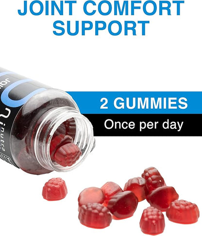 Joint Support Gummies Extra Strength Glucosamine & Vitamin E, Natural Flexibility & Joint Support Supplement - Best Cartilage & Immune Health Support for Women & Men - 60 Gummies