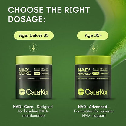 NMNH Supplement Alternative - Liposomal NAD with Resveratrol - High Purity NAD Supplement for Anti-Aging, Energy, Focus - 60 Capsules