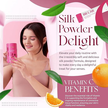 BB LAB Powder Collagen, SF3X-7 Intensive Series, Made in Korea, 30 Sticks (Low Molecular Collagen S), Pink