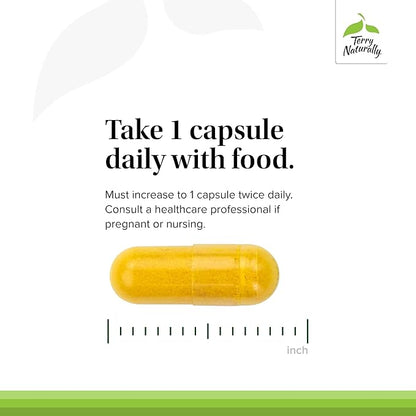 Terry Naturally DIM Complex - Dietary Supplement with BCM-95 Curcumin - Supplement to Support Healthy Hormone Balance, Liver Health & Menopause Symptom Relief - 30 Capsules