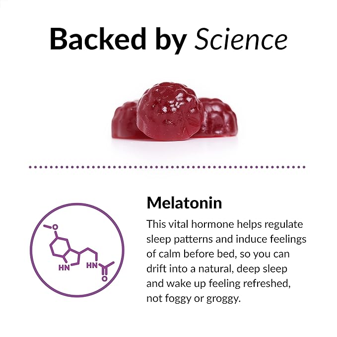 Force Factor Somnapure Gummies with Melatonin, Drug-Free Sleep Support Supplement for Adults with Occasional Sleeplessness, Dream Berry Flavor, 120 Count (Pack of 4)