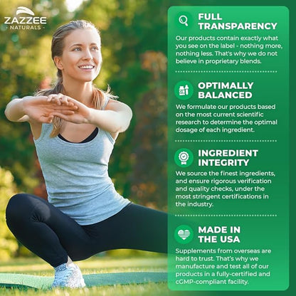 Zazzee USDA Organic Beet Root 8000 mg Strength 20:1 Extract, 120 Vegan Quick Release Capsules, Black Pepper Extract for Enhanced Absorption, Supports Nitric Oxide Production, Non-GMO, Made in The USA
