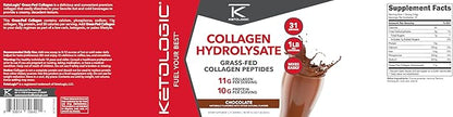 Ketologic Grass Fed Collagen (Chocolate Flavor 1LB)