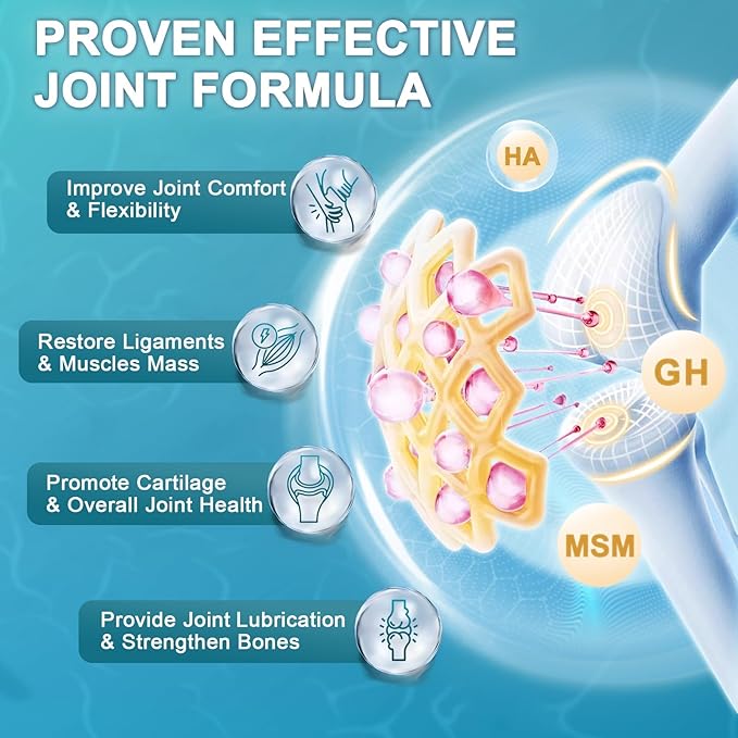Marine Collagen Peptides Powder with MSM + GC, Multi Type I & III Collagen with Hyaluronic Acid, Vitamin C & E for Skin, Hair & Nails, Wild-Caught Fish, 45 Servings