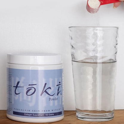 Lane Innovative - Toki Powder, Collagen Supplement for Skin, Collagen Peptides for Anti-Aging, Anti-Wrinkle Formula, Helps Reduce Age Spots, Peptides for Youthful Skin (30 Servings)
