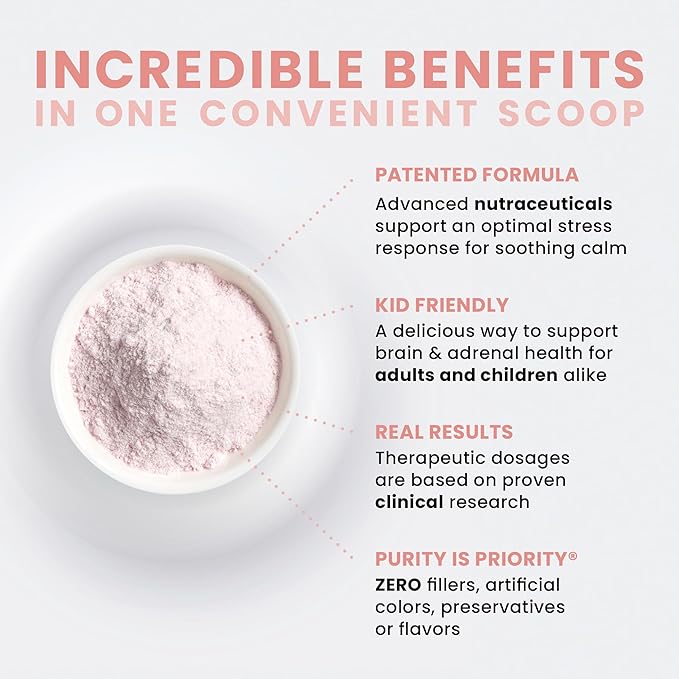 Pure Therapro Rx Just Relax -Watermelon 60 Servings | Supports: Relaxed Mood, Healthy Blood Pressure, Emotional Wellness | Myo-inositol; Di-Magnesium Malate, GABA, Taurine, & L-Theanine