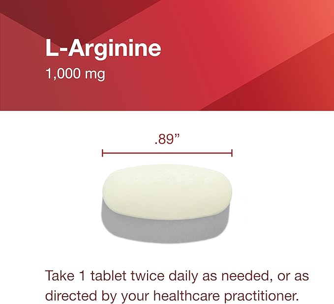 PROTOCOL FOR LIFE BALANCE L-Arginine 1,000mg - Amino Acid - Urea Detox - Protein Protection - 120 Veg Caps