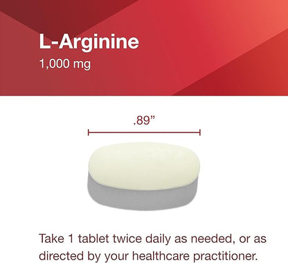 PROTOCOL FOR LIFE BALANCE L-Arginine 1,000mg - Amino Acid - Urea Detox - Protein Protection - 120 Veg Caps