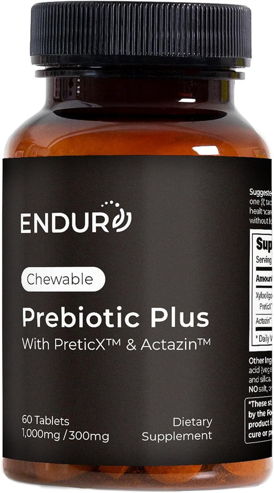 Prebiotic Plus chewable with Actazin™ - Promotes Digestive Health - 60 Count Company