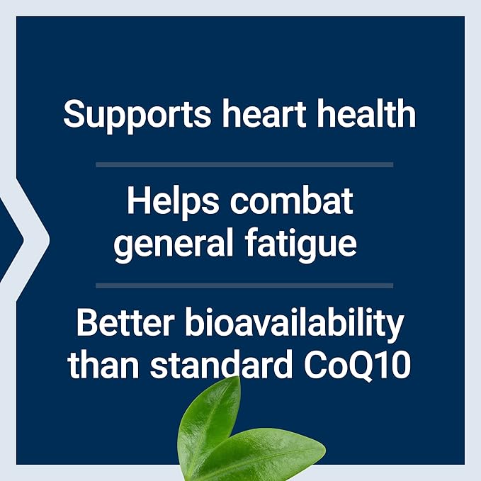 Life Extension Super Ubiquinol CoQ10 with Enhanced Mitochondrial Support, Heart Health Supplement, Maximum Absorption, 50 mg, Non-GMO, Gluten-Free, 30 softgels