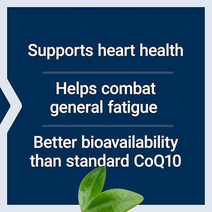 Life Extension Super Ubiquinol CoQ10 with Enhanced Mitochondrial Support, Heart Health Supplement, Maximum Absorption, 50 mg, Non-GMO, Gluten-Free, 30 softgels