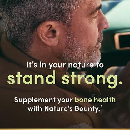 Nature's Bounty Calcium 1200 mg with Vitamin D3 - Bone Health Softgels, Calcium and Vitamin D Supplement, 120 ct (Pack of 1)