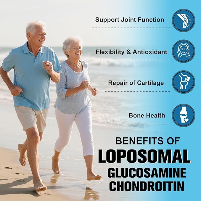 (2 Packs) Glucosamine Chondroitin MSM Collagen, 3000MG HSA FSA Eligible Items Only List for Men & Woman, Hsa Store Eligible Items Supplement, Glucosamine Chondroitin Sulfate 120 Capsules Made in USA