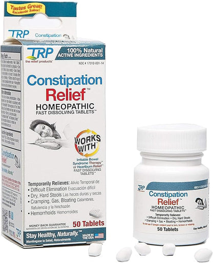 The Relief Products Constipation Relief, 50Count