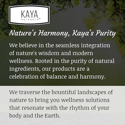 Kaya Naturals - L-Arginine All-Natural Herbal Supplement for Maximum Health Benefits | Pre-Workout | Energy | Improved Nighttime Performance | - 60 Capsules