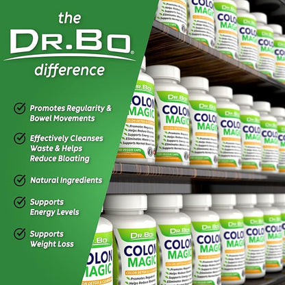 Colon Cleanse Detox Formula - Natural Bowel Cleanser Pills for Intestinal Bloating & Fast Digestive Cleansing - Daily Constipation Relief Supplement Gut, Belly, Stomach - Women Men Herbal Weight Flush