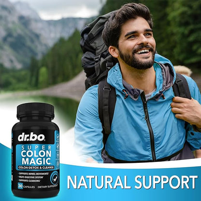 Colon Cleanser Detox for Weight Flush - 15 Day Colon Cleanse Pills & Probiotic - Fast Natural Laxative, Constipation Relief, Bowel Movement Supplements for Intestinal Stomach Bloating Gut Loss Support