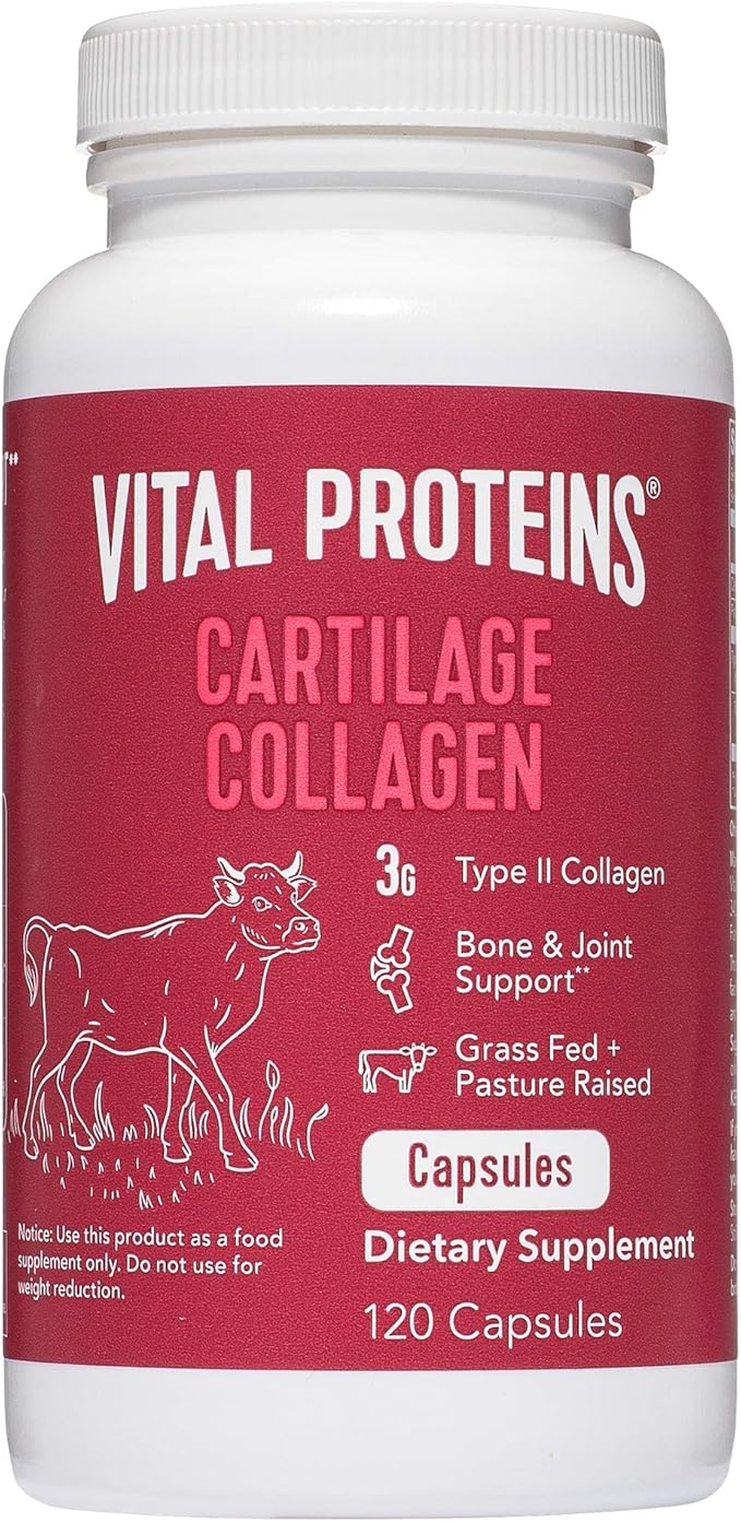 Vital Proteins Collagen Peptides Powder 19.3oz+ Collagen Pills, Type II
