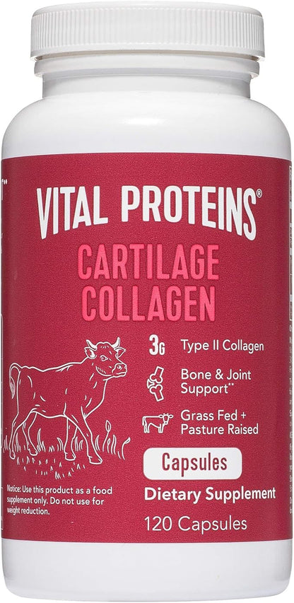 Vital Proteins Collagen Peptides Powder 19.3oz+ Collagen Pills, Type II