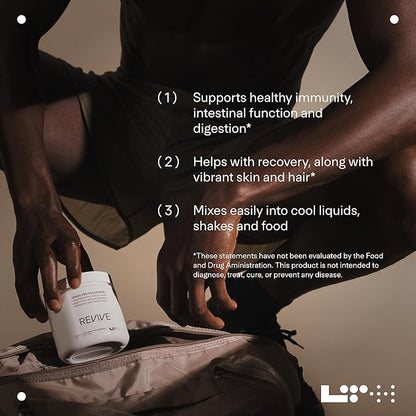 LTH Revive Grass-Fed Colostrum Powder - Trusted by Life Time Fitness Members - Premium Colostrum Supplement - Supports Digestion, Skin & Immune Health - Sourced from First-Milking Colostrum - 4.83 oz