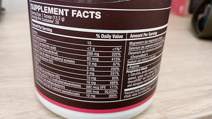 Life's Fortune L Arginine L Citrulline Supplement Powder - High Potency Nitric Oxide Supplement Booster with Natural Cherry Flavor (20 Servings (Pack of 1)