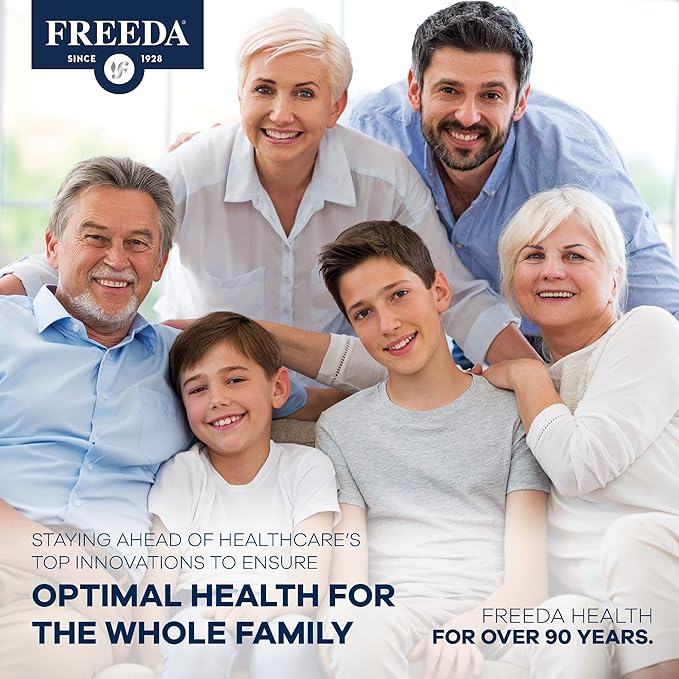 FREEDA Melatonin 1mg Sugar-Free Chewables – Gentle Sleep Aid for Adults & Kids – Vegan, Kosher, Gluten-Free, Non-GMO, Travel-Friendly – 180 Tablets