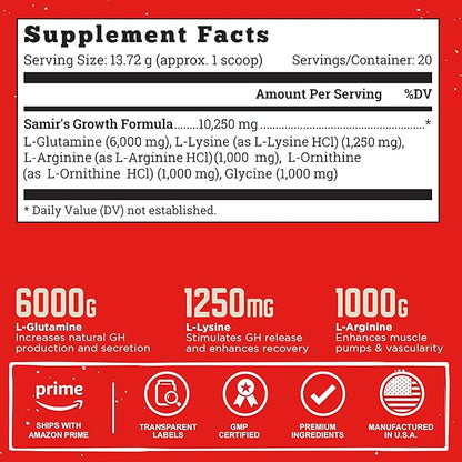 Replica Gh – Muscle Building GH Boosting Powder – Hormone Optimizer & Muscle Growth Dietary Supplement – Exclusive OSL Mr. Olympia Samir Bannout Collaboration – Peach Lemonade Flavor – 20 Servings