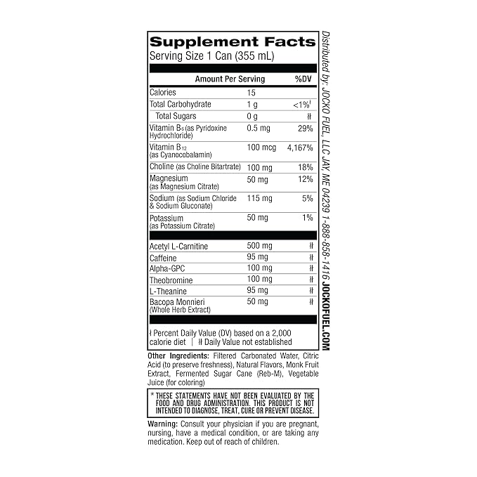 Jocko GO Energy Drink - KETO, Vitamin B12, Vitamin B6, Electrolytes, L Theanine, Magnesium- Energy Boost, Sugar Free Nootropic Monk Fruit Blend - 12 Pack (Pink Lemonade)